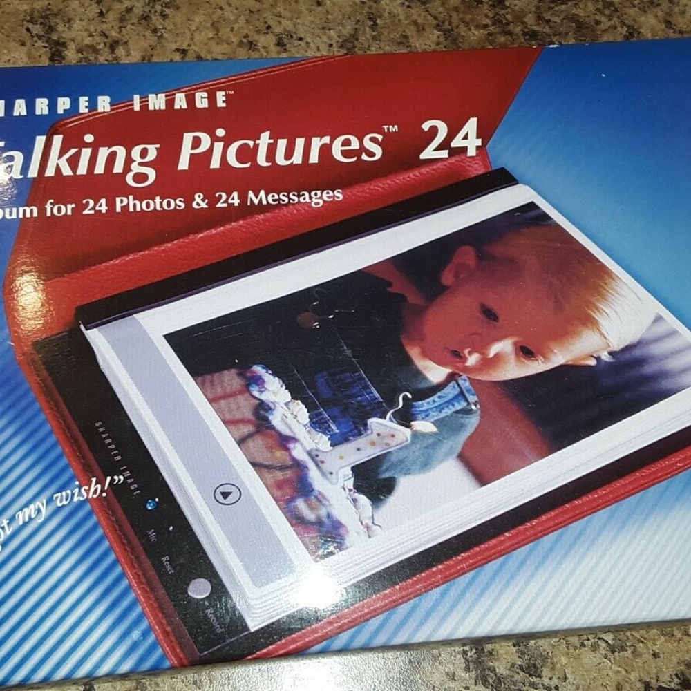 Sharper Image Talking Pictures 24 Album 24 Photos